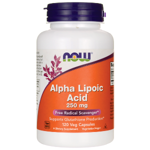 Alpha Lipoic Acid is a versatile water and fat soluble metabolic antioxidant. It is a potent free radical quencher and aids Vitamins C and E in their antioxidant activities..